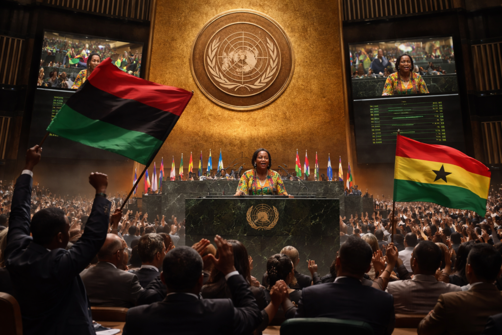 UN Vote Backs Ghana’s Call on Slave Trade Recognition